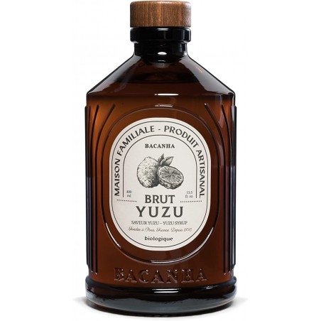 SIROP YUZU BRUT - BIOLOGIQUE - 400ML