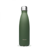 BOUTEILLE ISOTHERME INOX - GRANITE - KAKI - 500ML QWTCH