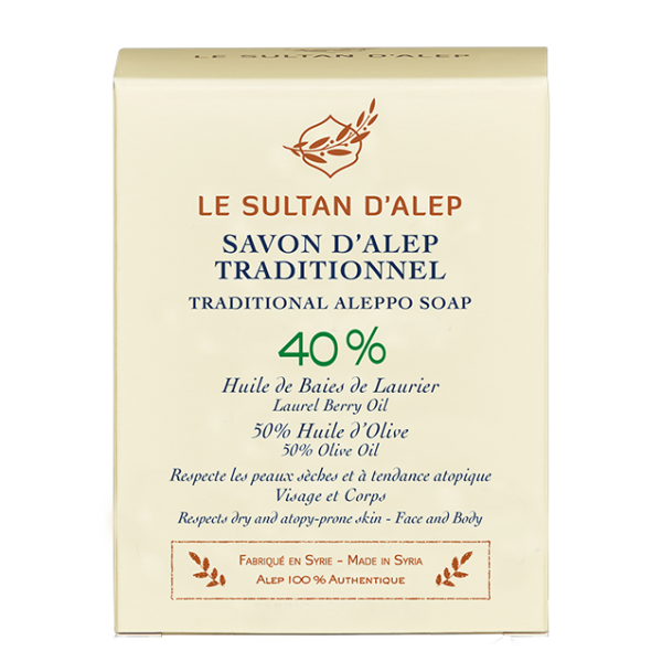 copy of Savon d’Alep Traditionnel 40%