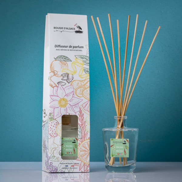 Bouquet Parfumé Aloe Vera Bougie d'Alsace