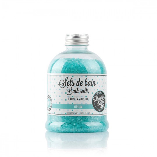 Sels de bain de Camargue 350g. Lait d’ânesse Théophile Berton