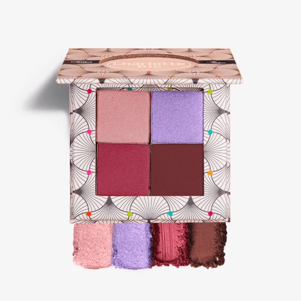 Palette de 4 fards à paupières BIO - Luxury Charlotte Bio
