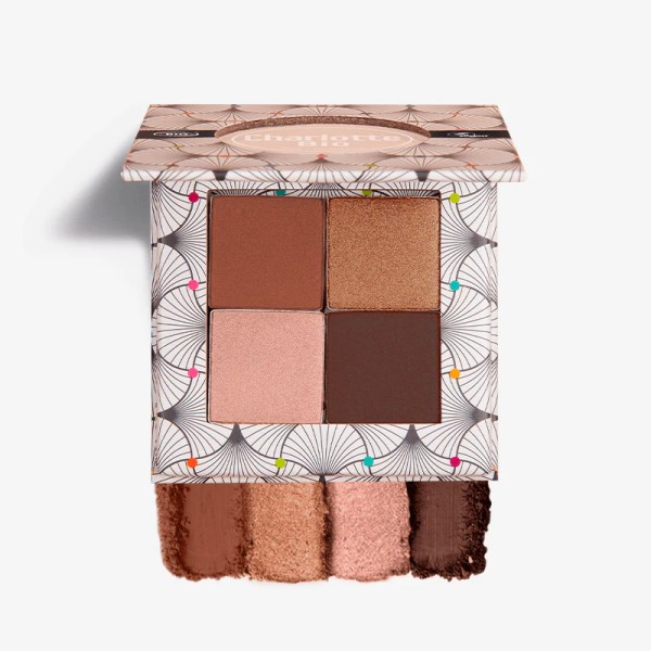Palette de 4 fards à paupières BIO - Nude Brun Charlotte Bio