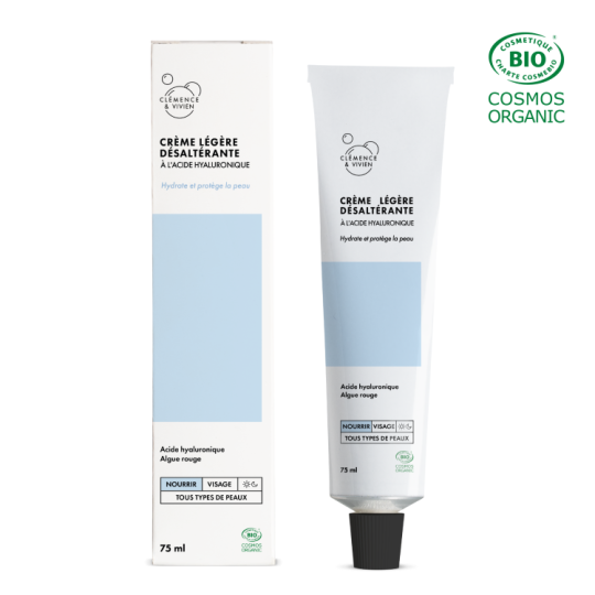 Crème légère désaltérante
