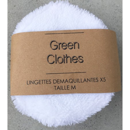 Lot de 5 lingettes démaquillantes