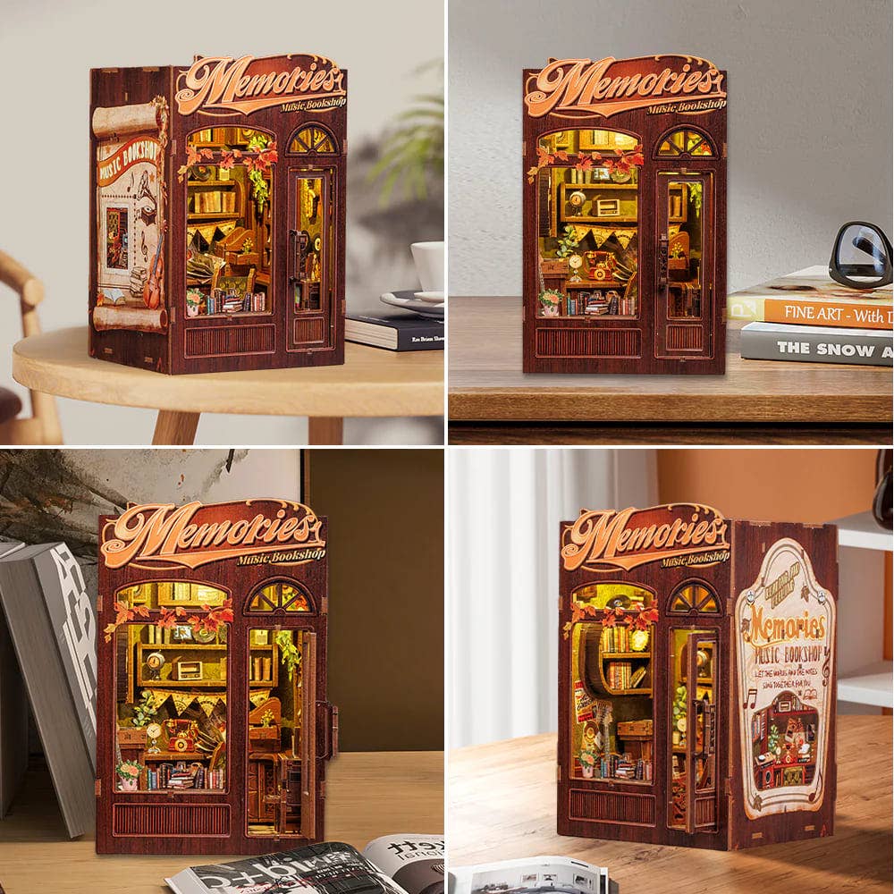 Memories Music Bookshop - Book Nook CUTEBEE