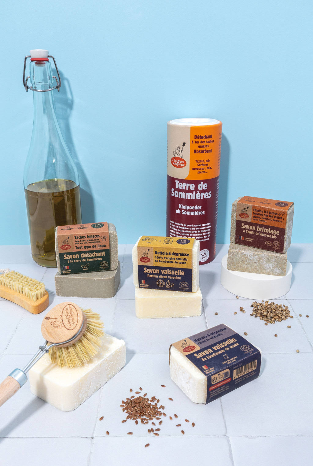 Savon Détachant À La Terre De Sommières 150 G - Ecodétergent - La Droguerie