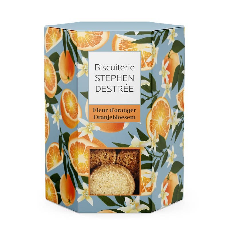 Boite de Biscuits à la Fleur d'Oranger - 100g