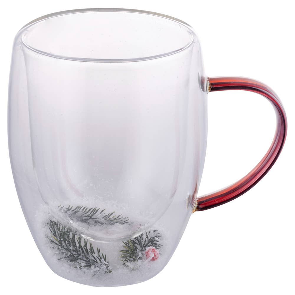 MUG DE NOËL ENROBE / NEIGE 330ML