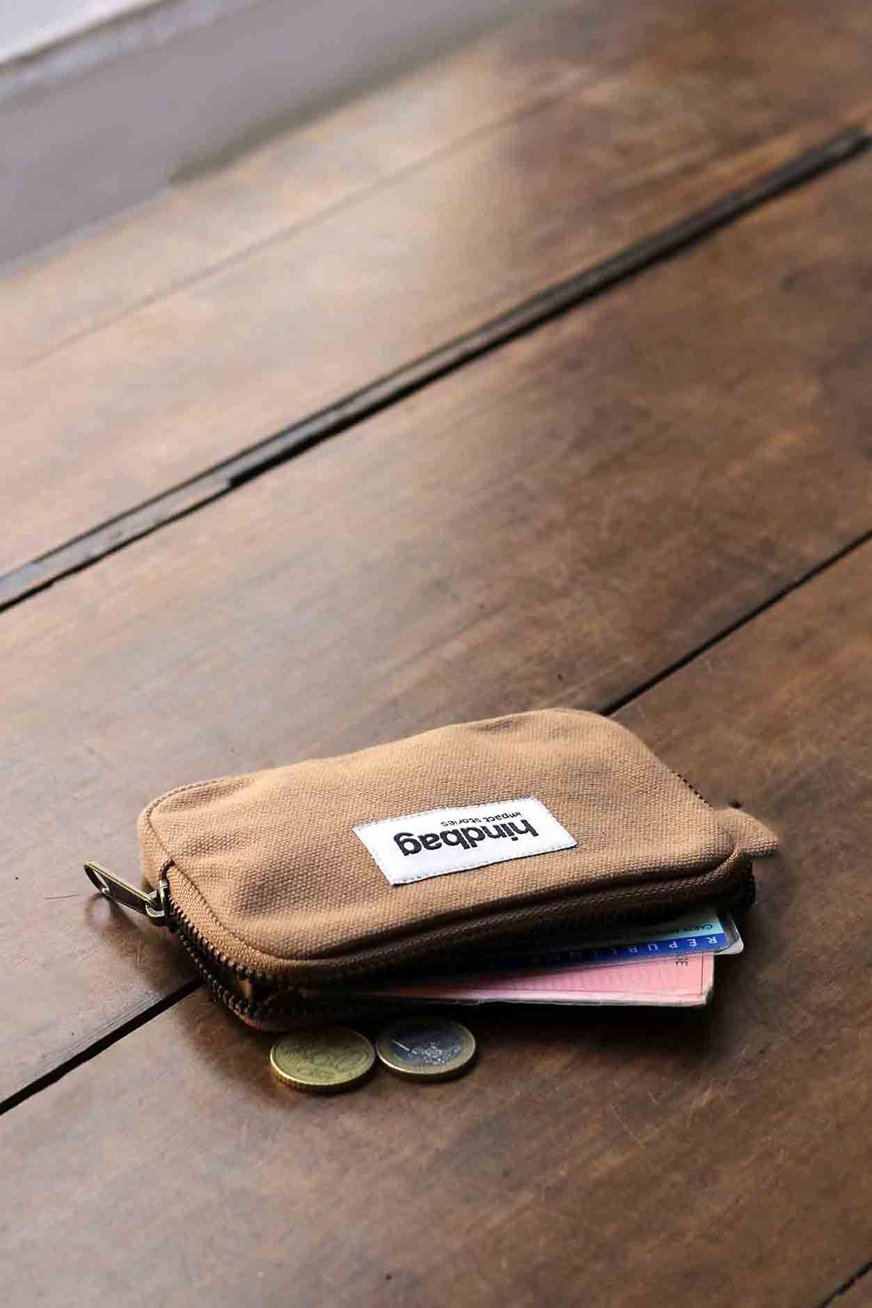 Porte-monnaie Lili: Denim gris