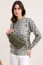 Sac ROSA VELOURS - 4135: Marine