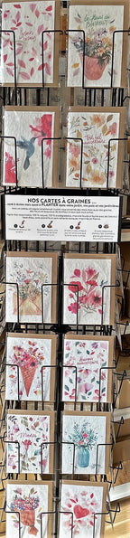 Gt12 — carte à planter papier ensemencé