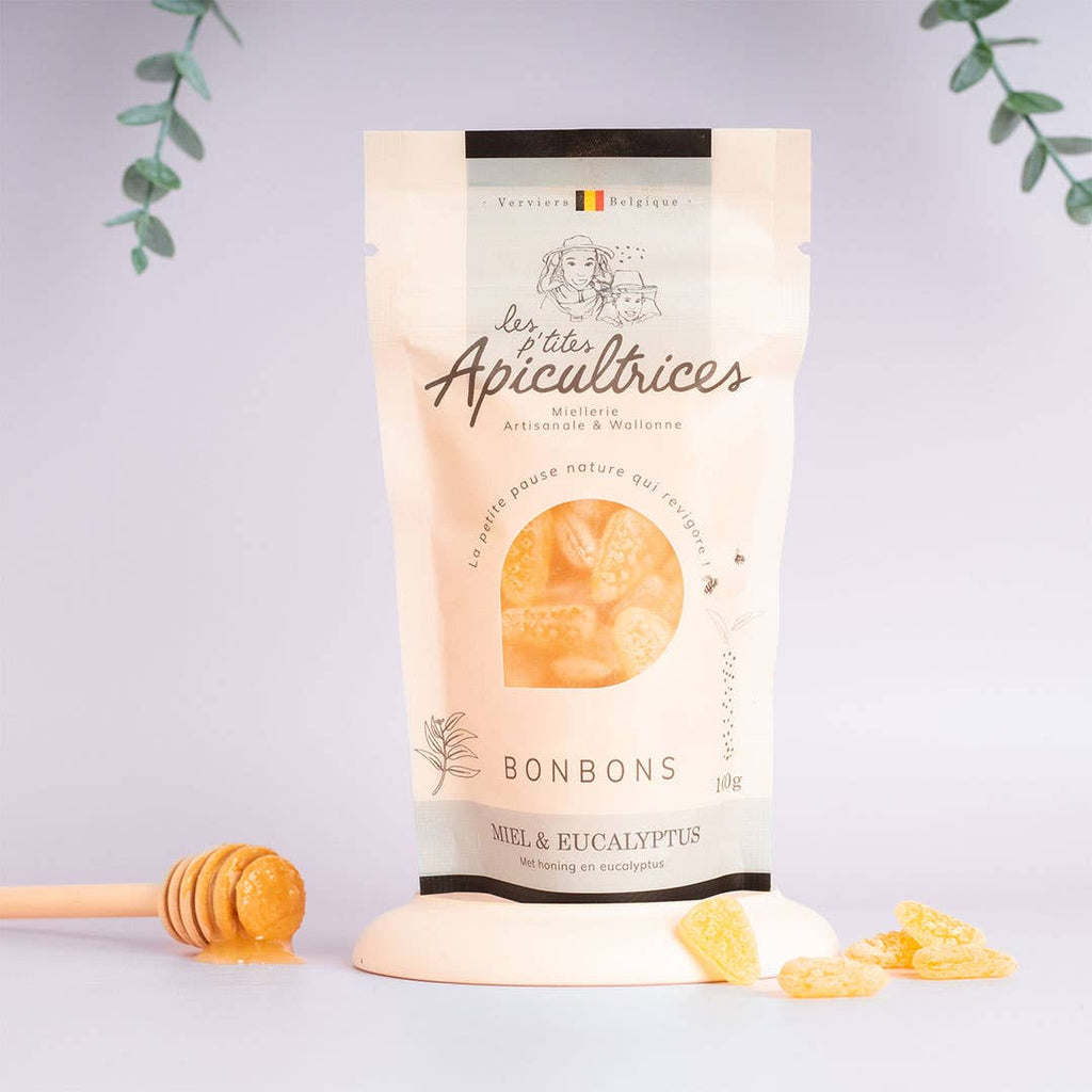 Bonbons au miel et eucalyptus