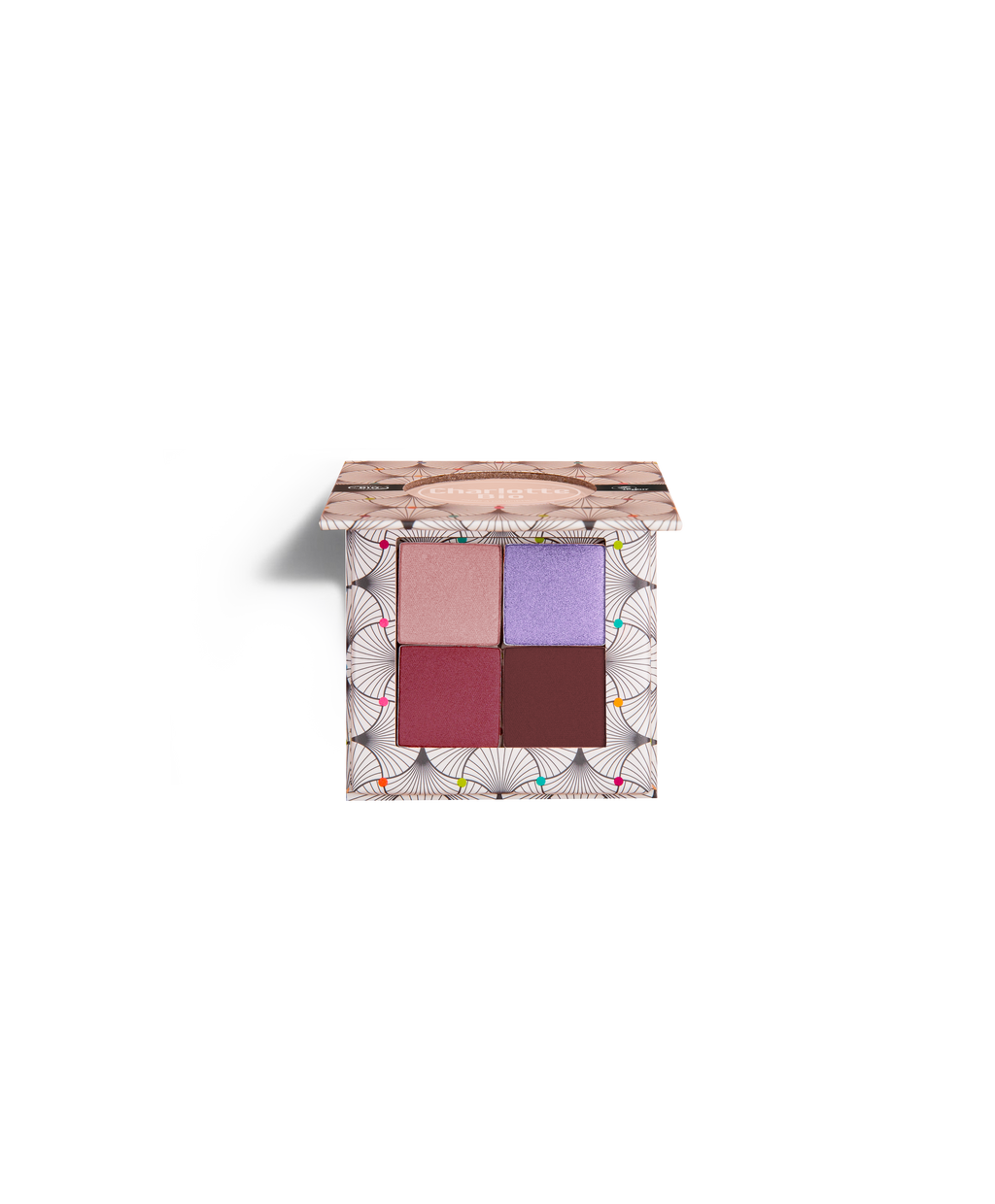 Palette fards à paupière 4 teintes Bio: Girly