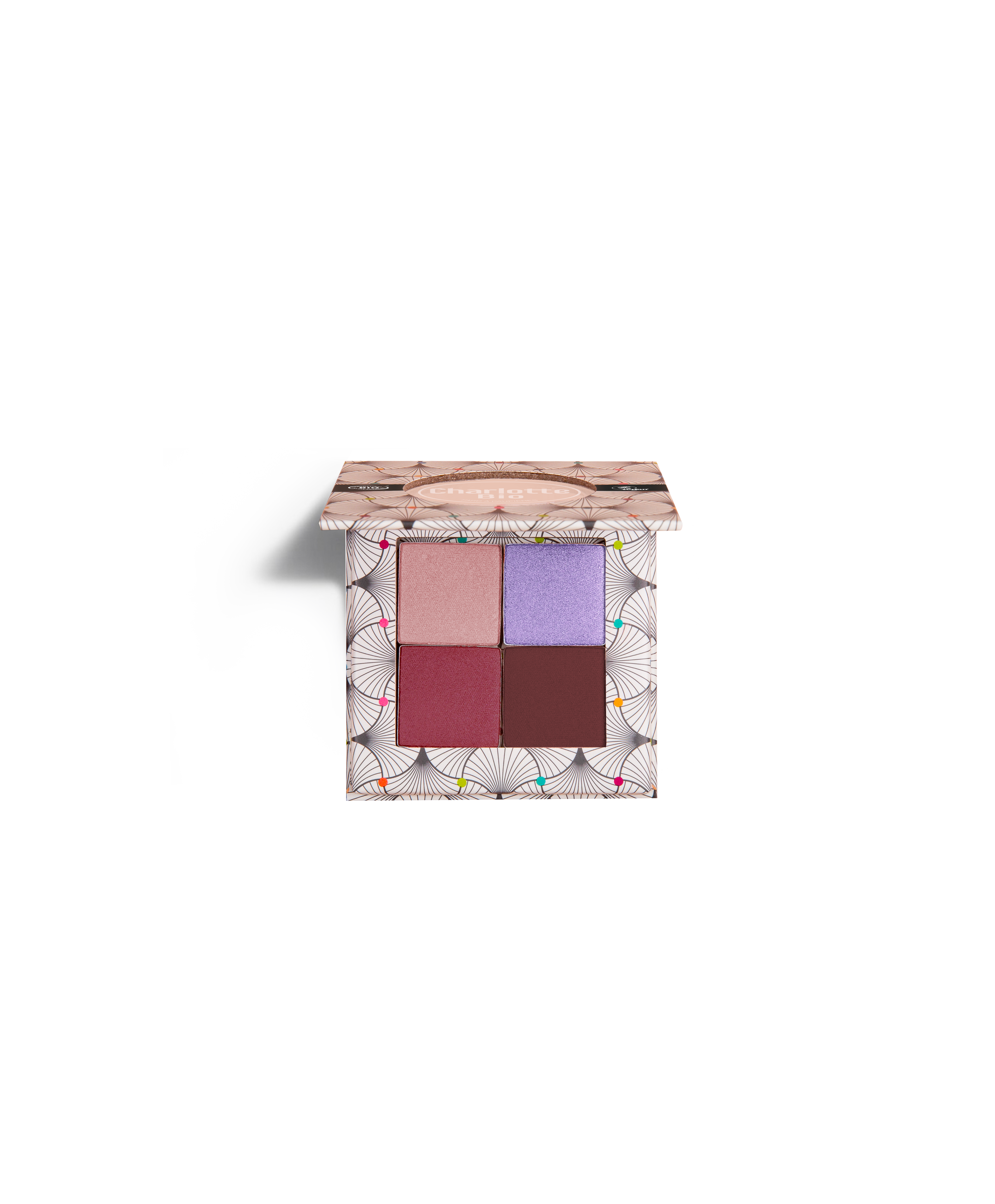 Palette fards à paupière 4 teintes Bio: Luxury