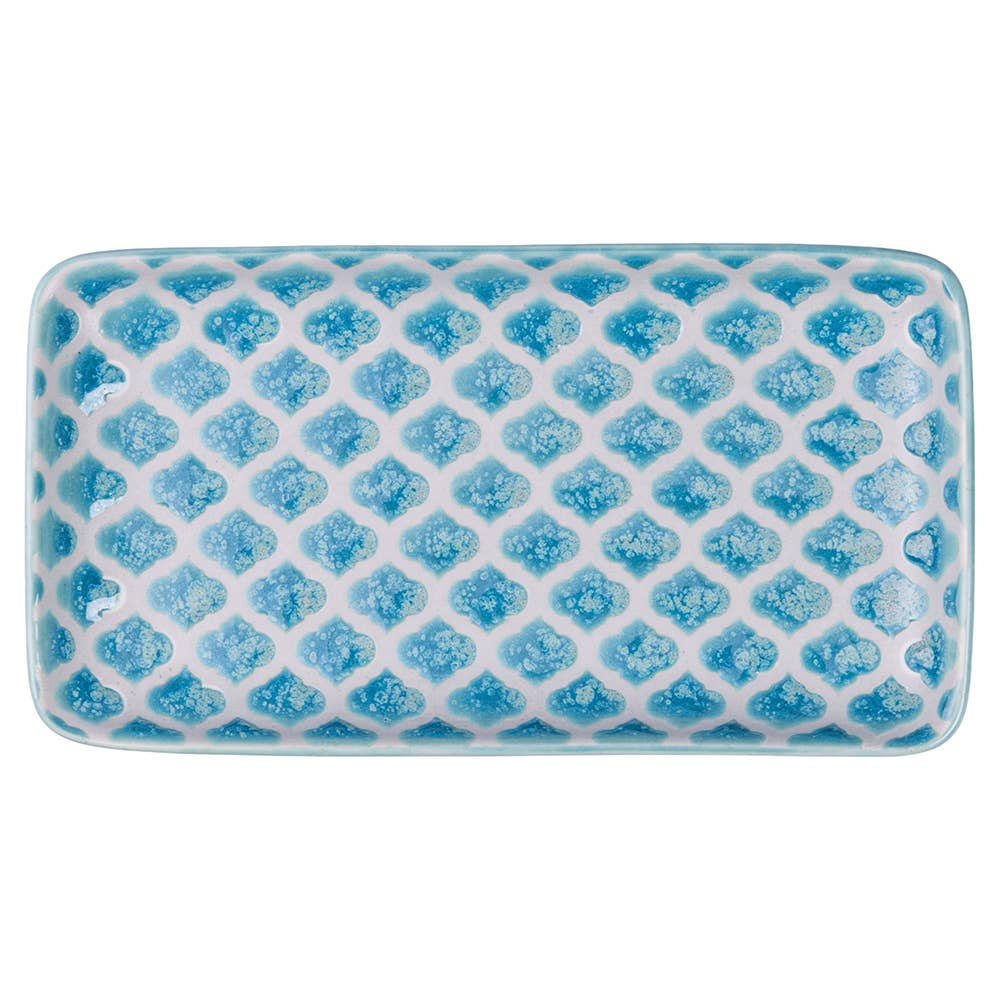 RÉACTIF RECTANG. BLEU 17,8X9,6CM