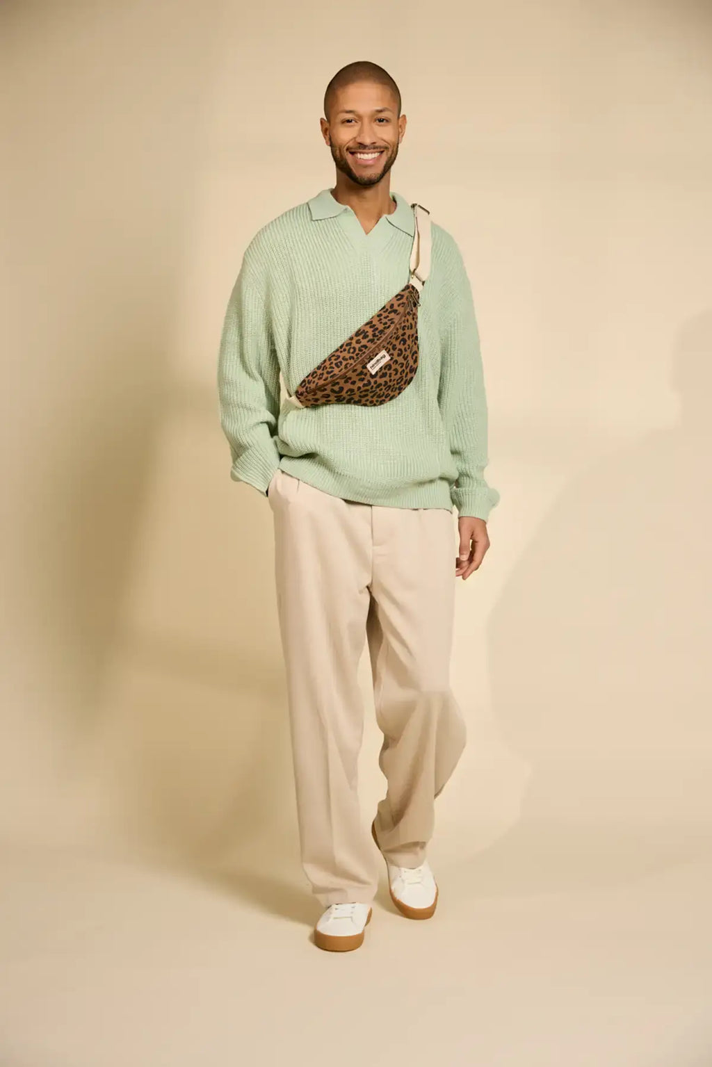 Sac banane Olivia: Pastel vert