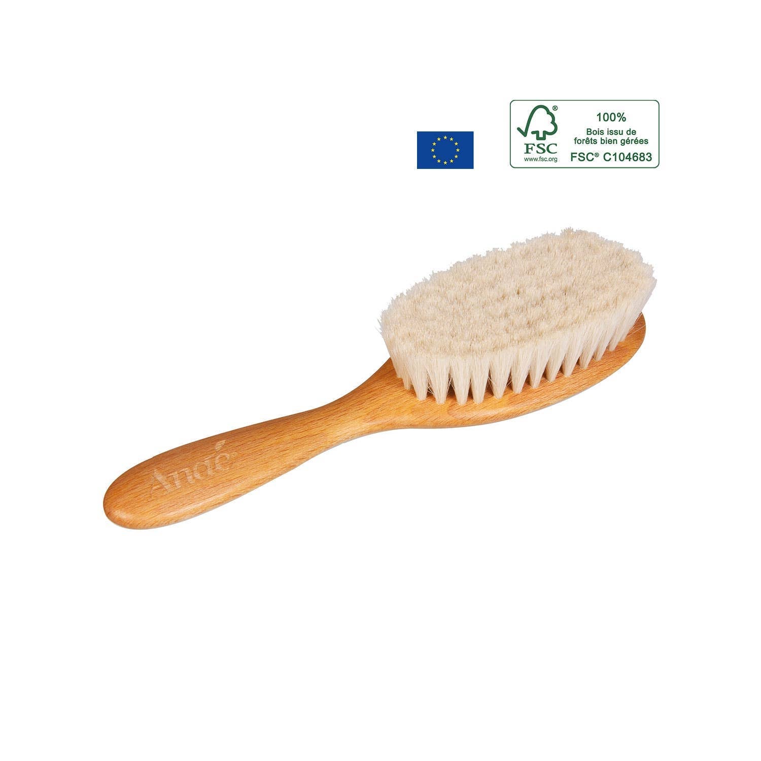 Brosse Cheveux Bébé - 18cm - Anaé