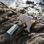 Éponge luffa cadeau plaisir de bain cœur/canard animal éco spa: Canard