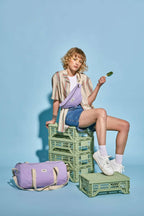 Sac polochon Simon: Blush