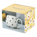 Mug arrondi imprimé abeille