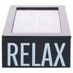 BIGISMORE BOÎTE THÉ NOIRE