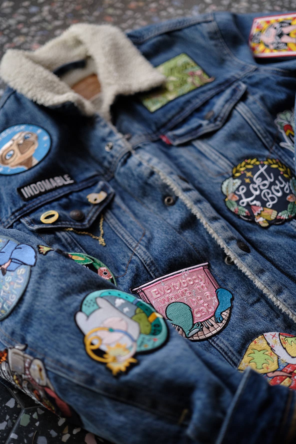 Patch thermocollant Bad Vibes Only de La Barbuda