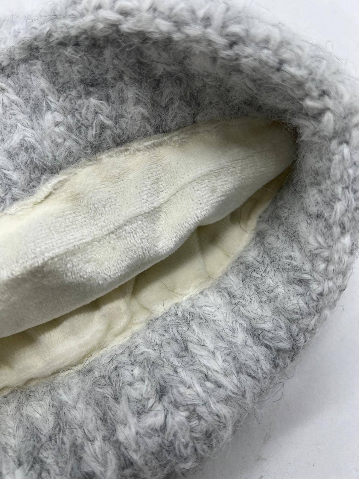 BX-31 Bonnet mixte avec doublure : Gris