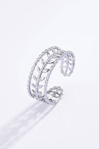Bague en acier inoxydable 424YC26: Or
