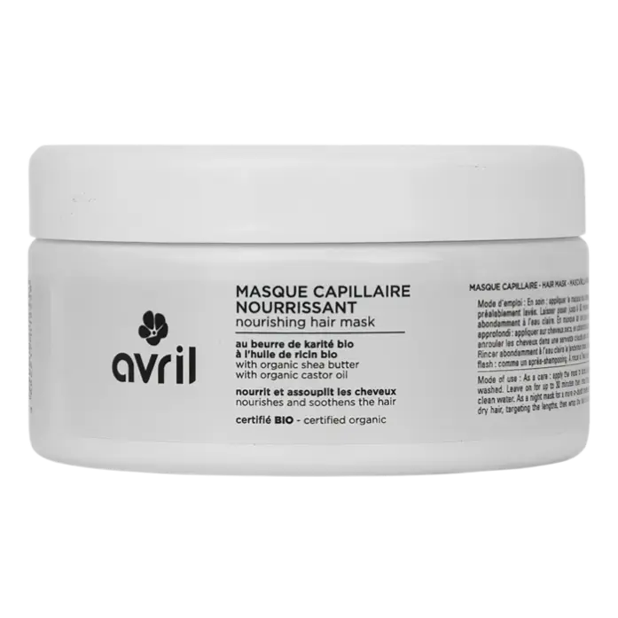 Masque capillaire nourrissant 200 ml - Certifié bio