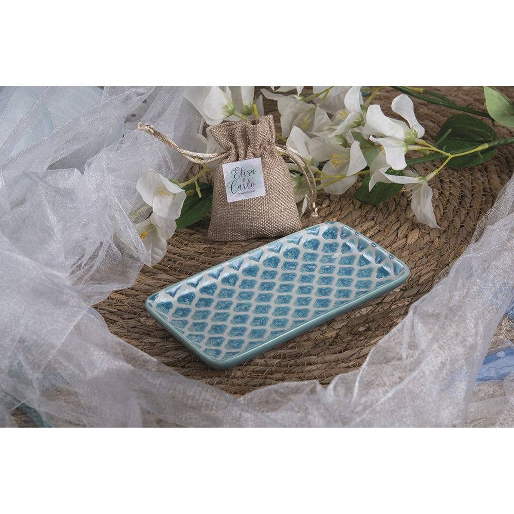 RÉACTIF RECTANG. BLEU 17,8X9,6CM