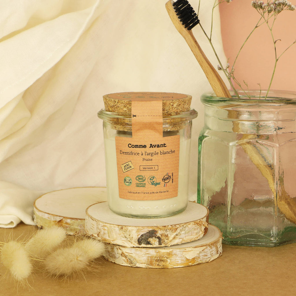 Dentifrice bio enfants parfum fraise (avec fluor)