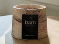 BAM - Bougie parfumée SANTAL - Collection CONE