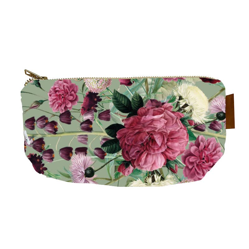 Trousse de toilette Blossom Garden avec fond 100 % coton biologique