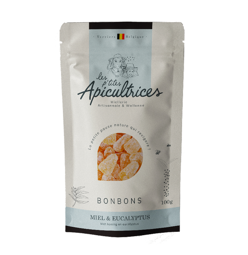 Bonbons au miel et eucalyptus