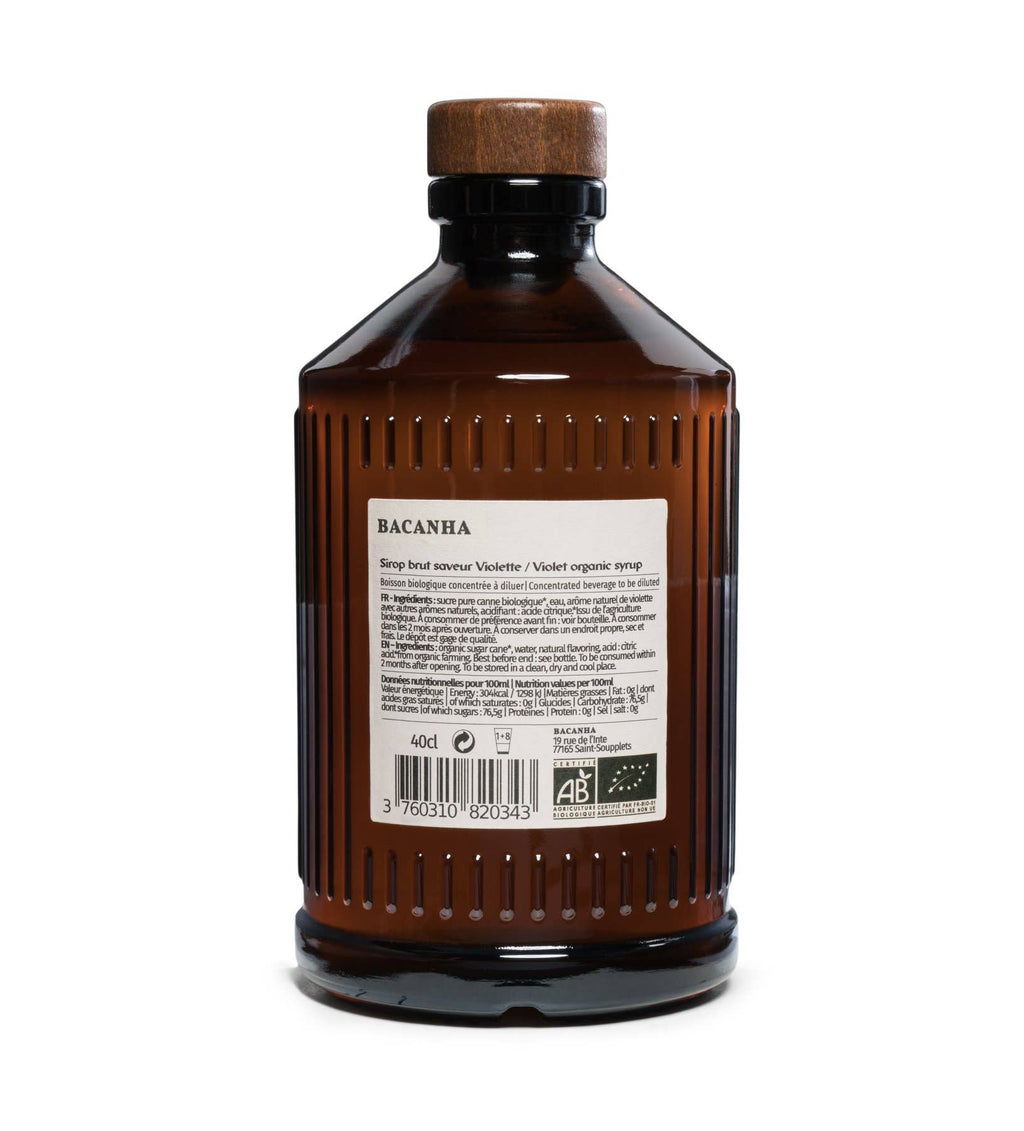 Sirop de Violette Brut - 400 ml
