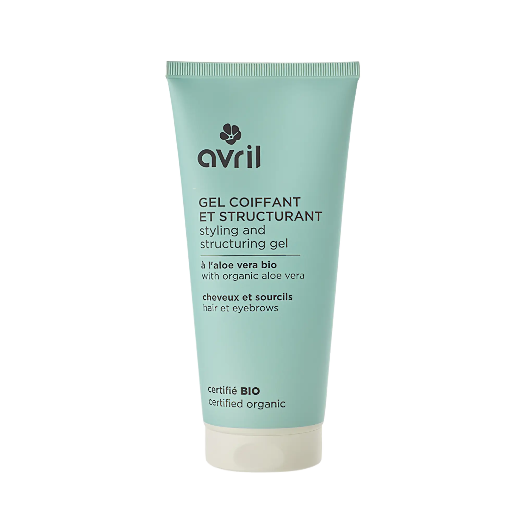 Gel coiffant et fixant cheveux et sourcils 200ml certifié bio