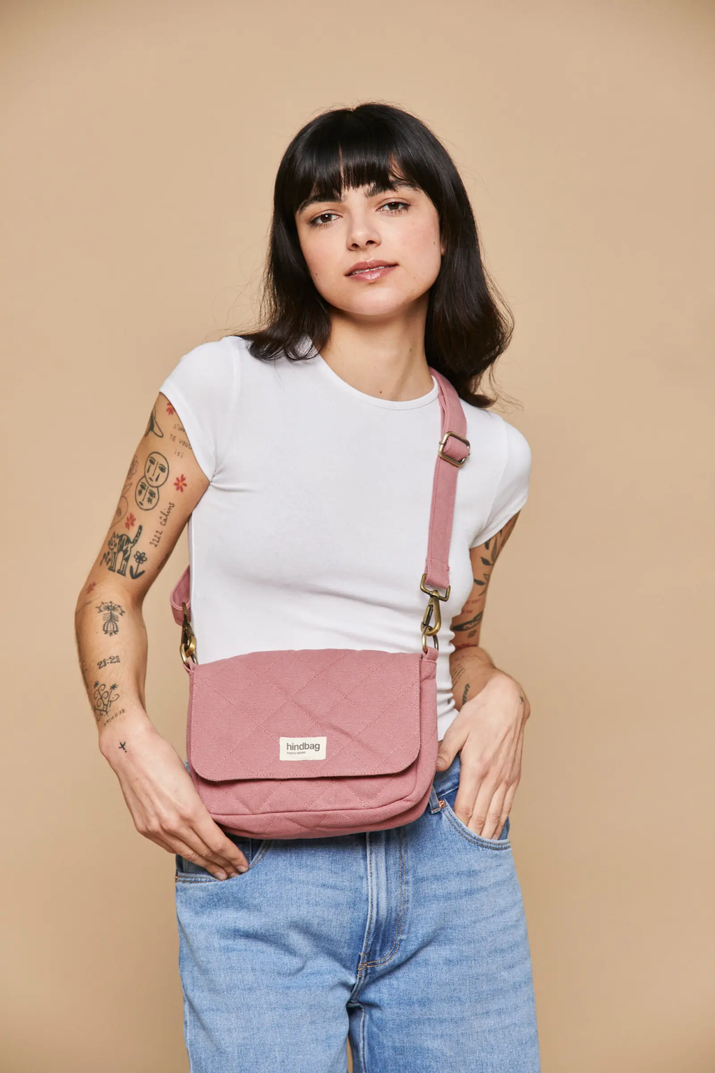 Sac matelassé Margault Olive