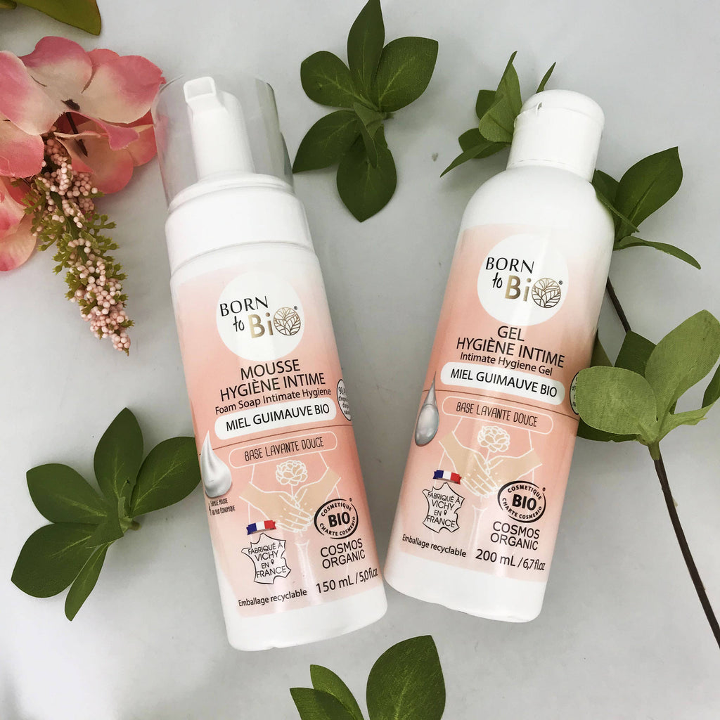 Mousse hygiène intime Miel Guimauve Bio Cosmos Organic