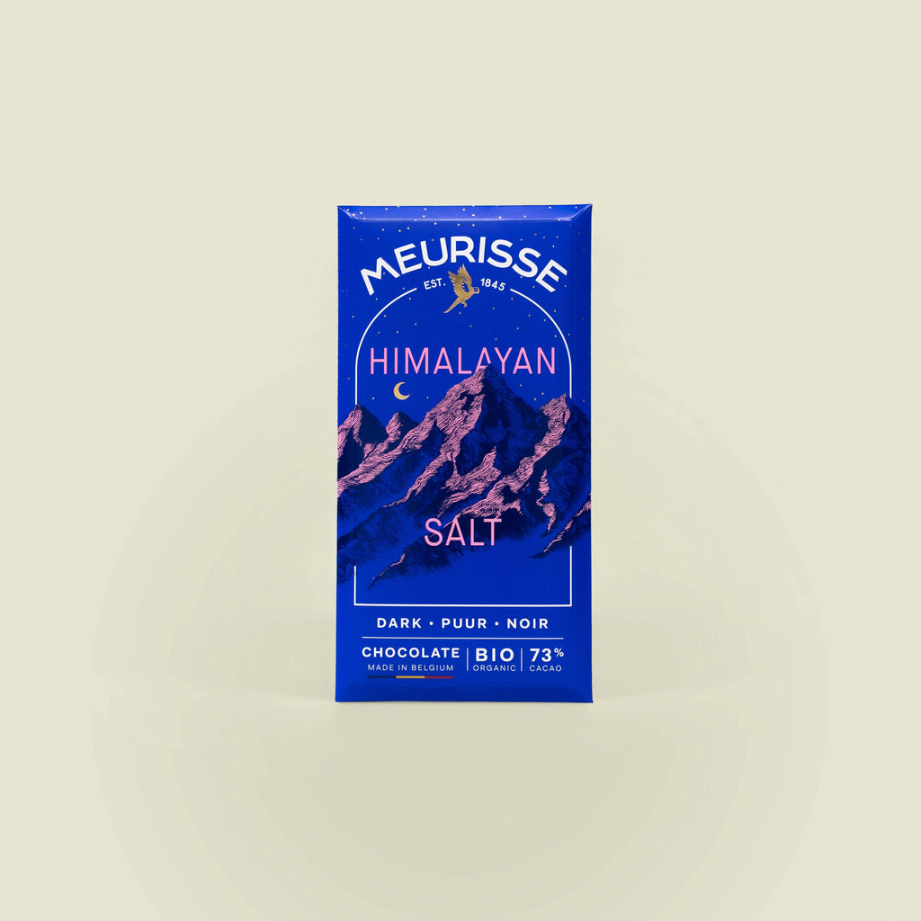 Chocolat noir biologique au sel de l'Himalaya (100g)