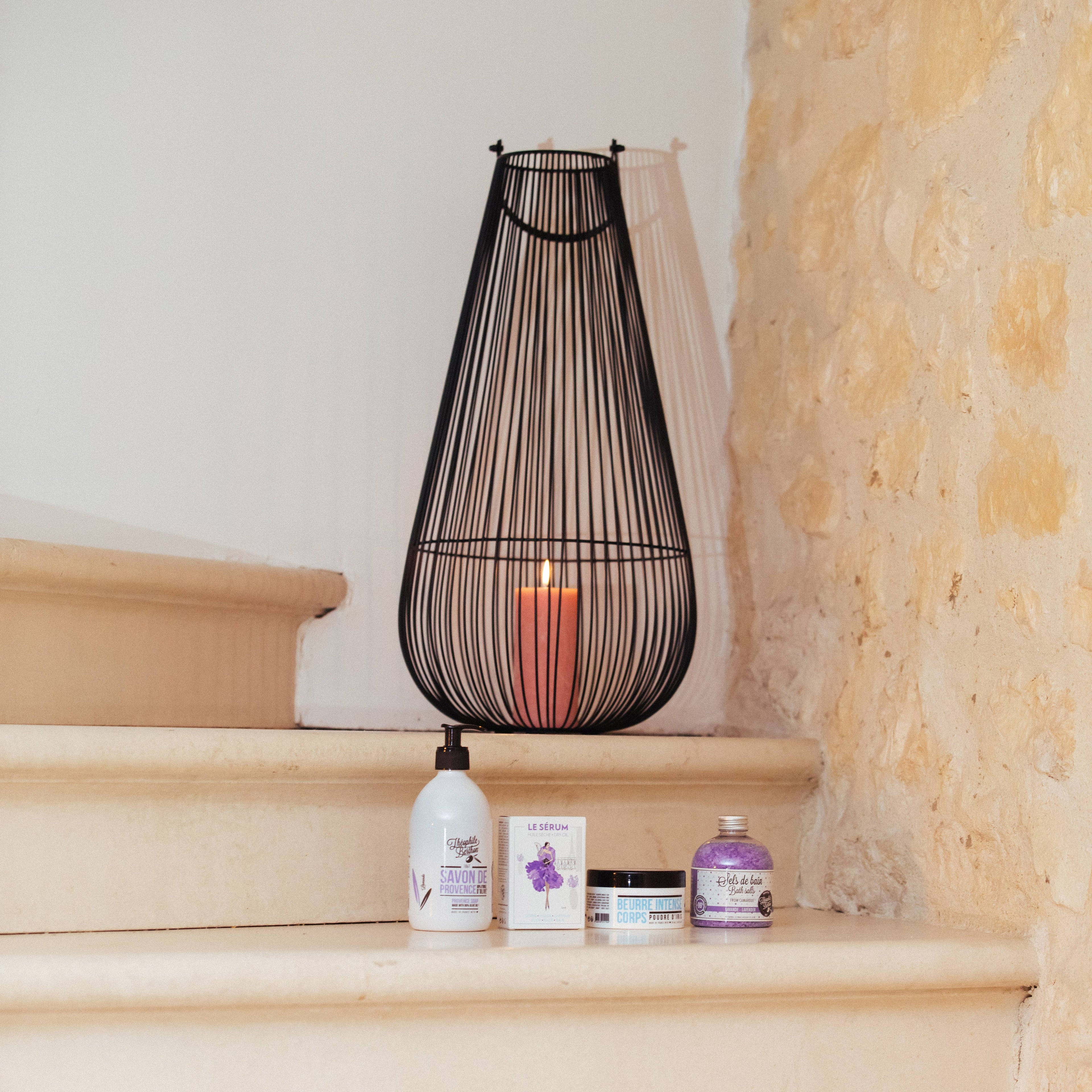 SELS DE BAIN DE CAMARGUE. PARFUM LAVANDE