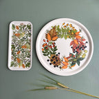 Autumn - plateau de service en bois 32x15 cm - Fabriqué en Europe