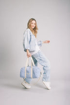 Sac bowling Charlie: Denim bleu