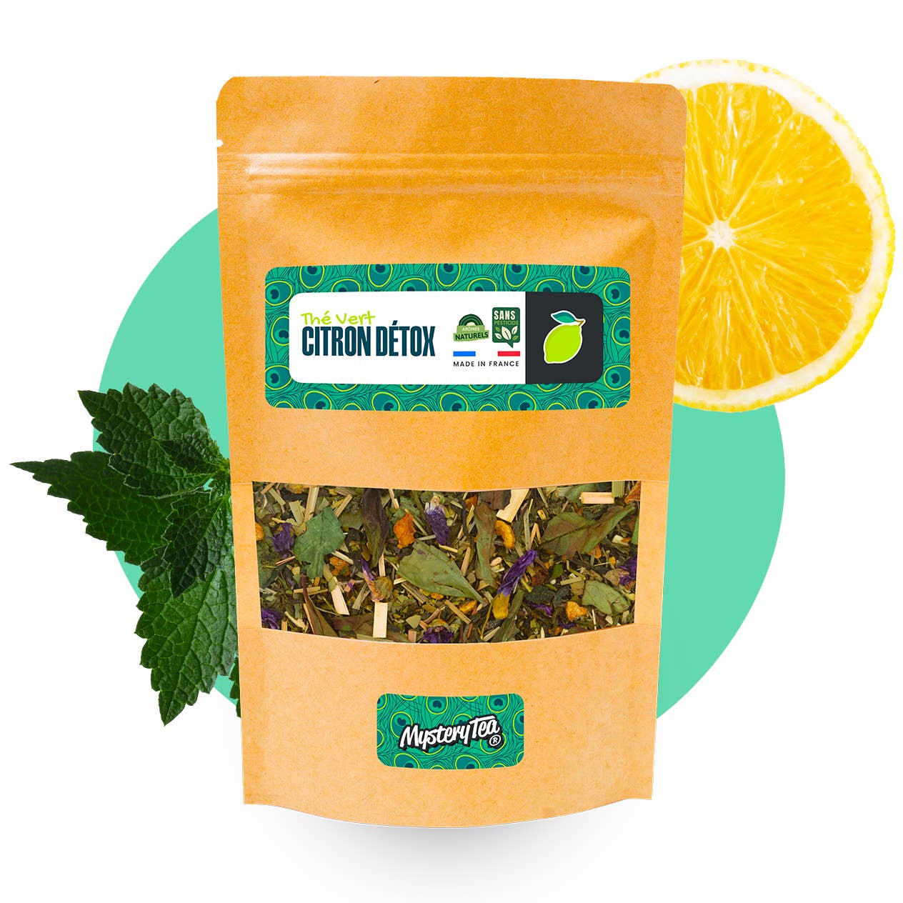 Citron Détox - Vrac 60g (Thé Vert Citron)