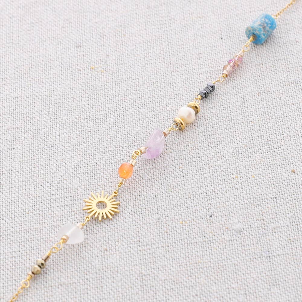 Collier en acier Piedras Soles: Combiné 2