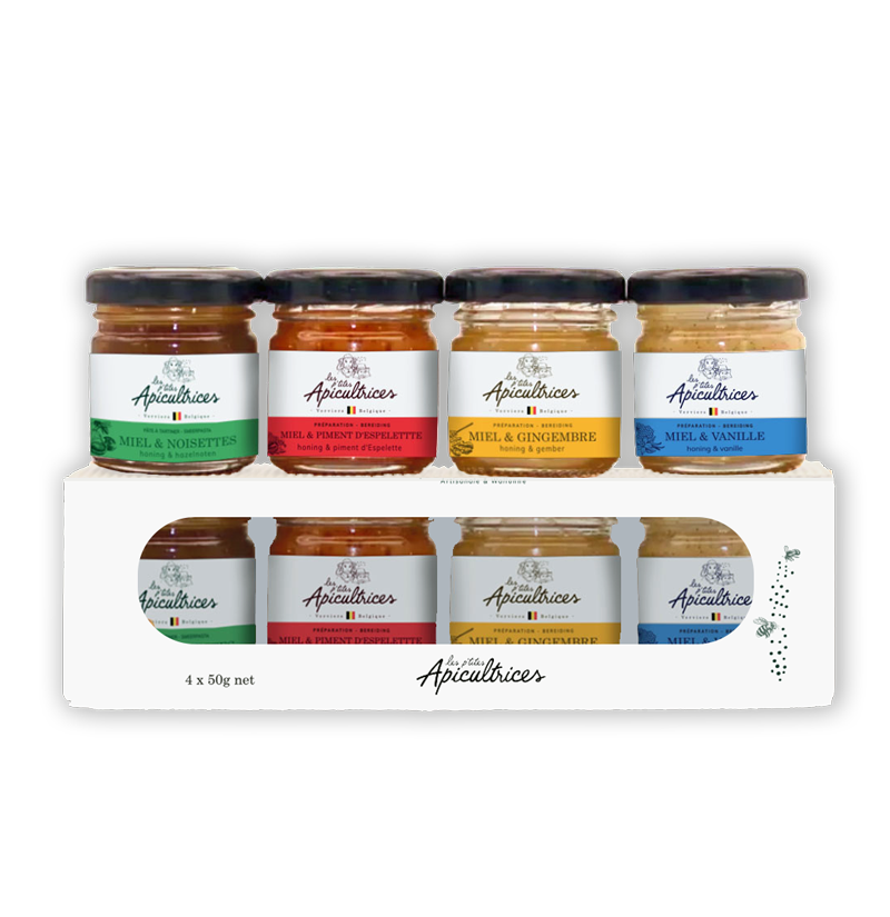 Pack dégustation 4 x 50 g