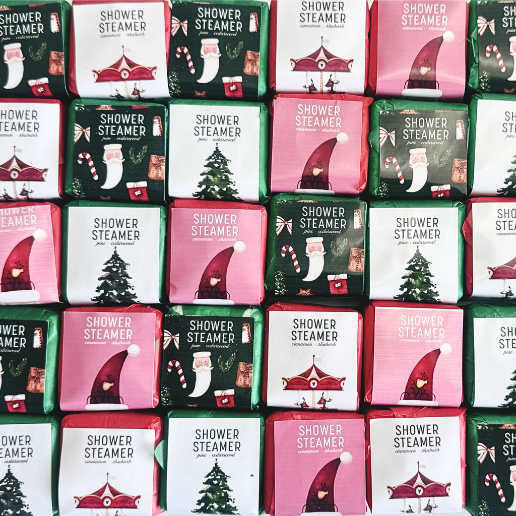 VAPEURS DE DOUCHE DE NOËL EN GROS 50g | Emballage individuel: MIX