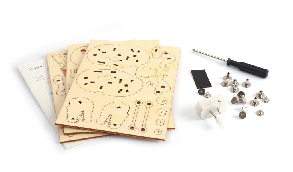 MAQUETTE  EN BOIS 3D MECANIQUE  T-REX