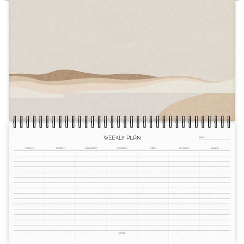 Agenda hebdomadaire A4 Abstract Shapes n° 4