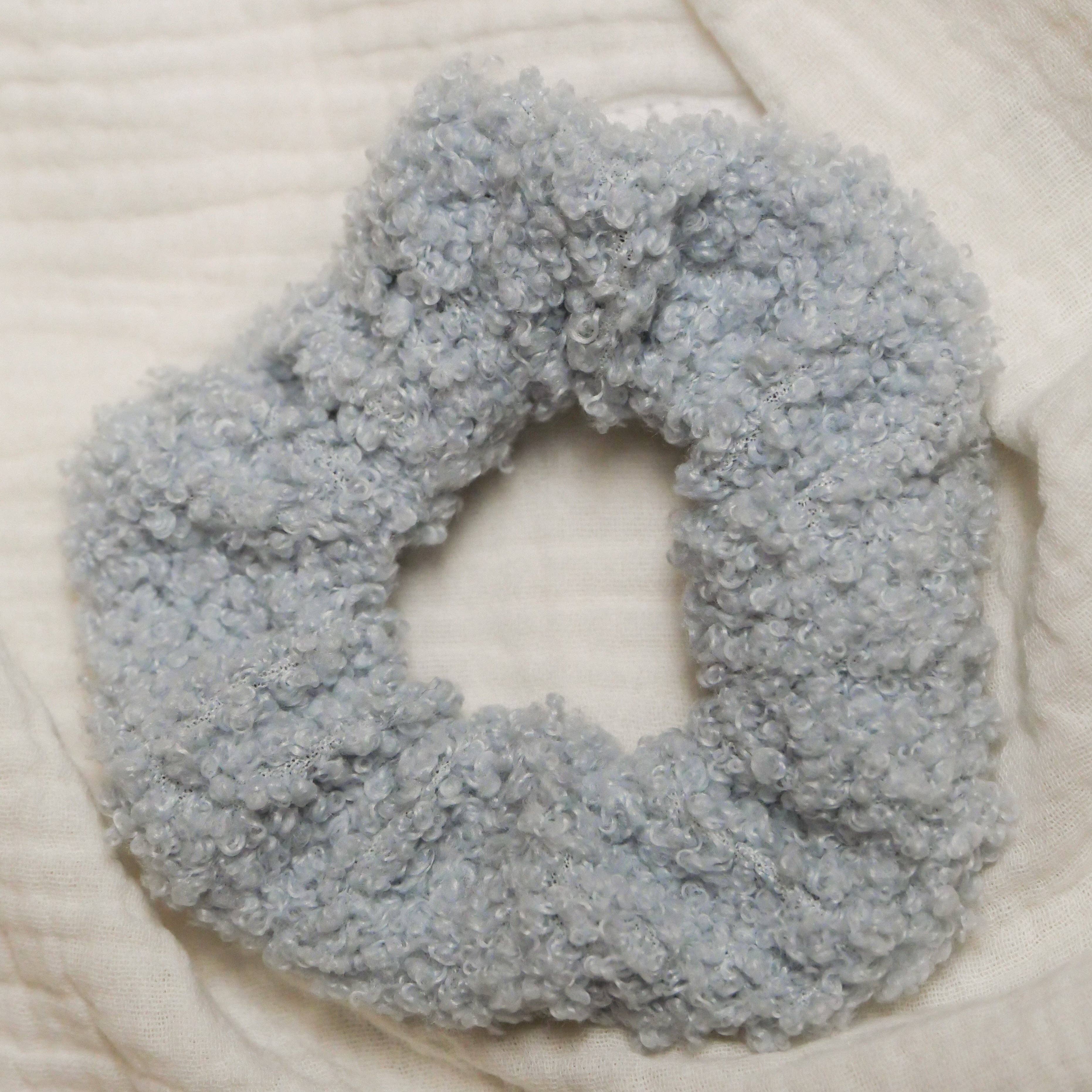 Lot de 2 chouchou sherpa: Kaki & Ecru